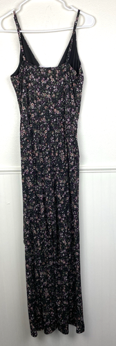 Kaileigh Rochelle Strick-Overall Damen MP schwarz Ditsy Blumenmuster V-Ausschnitt zum Binden - Bild 7 von 10