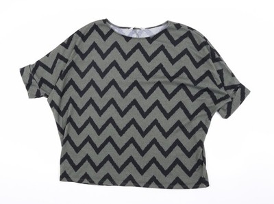 Apricotgrauer Damenpullover UK-Größe 16