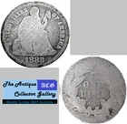1882 Silver US Philadelphia Mint Seated Liberty Dime🪙Type 4🪙