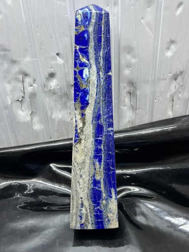 6,8 kg natürlicher Lapislazuli Kristallspitzenturm | großes Heilsteinpräparat - Bild 13 von 15