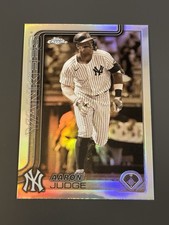 2025 Topps Chrome Baseball Aaron Judge Sepia Refractor Yankees #99