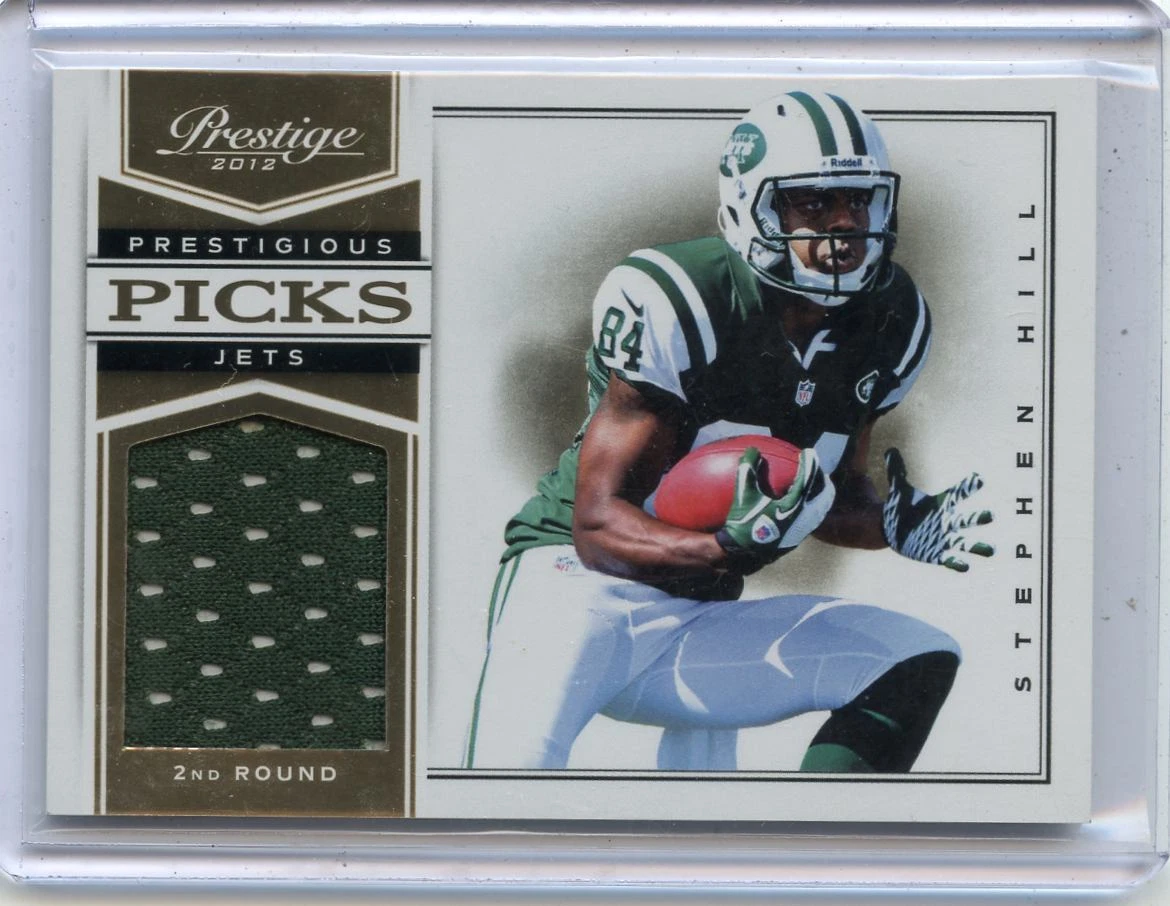 2012 PRESTIGE 33 STEPHEN HILL JERSEY ROOKIE RC 95 299 NEW YORK