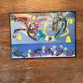 Lego Technic Cyber Stinger 8269 Instructional Build Manual Used BOOKLET ONLY