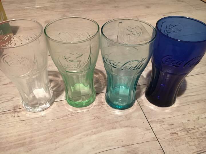 2010 MCDONALD'S COKE CONTOUR GLASS 2010 FIFA WORLD CUP JAPAN