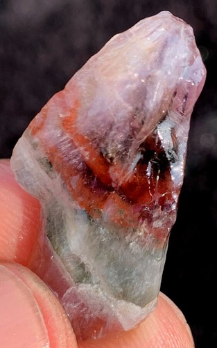 23CT Gemmy! Rare AURALI 22 Amethyst Crystal Auro 22 Specimen Morocco ia7227 - Picture 12 of 12