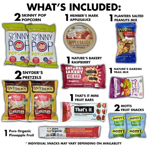 Vegan Food, Cookies, Candy, Bars, Popcorn Snack Box Variety Care Package - Picture 2 of 6