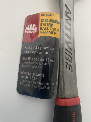 Mac Tools Hammer Set Antivibe Ball Peen Hammer Set 8 12 16 40oz 4pc Set - Picture 6 of 22