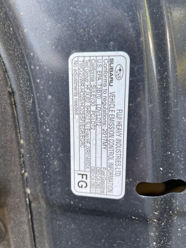 17 SUBARU LEGACY Chassis Brain Box - Picture 12 of 18