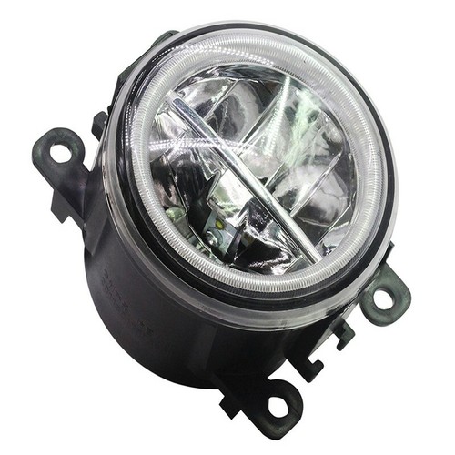 LED Fog Light Kit Angel Eye Rings DRL Daytime Running Lamp Fit For Ford Ranger - Picture 5 of 12