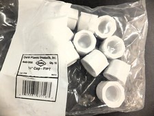DURA PLASTICS 448-005, 1/2" THREADED CAP SCH40, 1 CASE OF 250