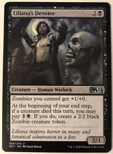 MTG Liliana's Devotee Core Set 2021 109/274 Regular Uncommon
