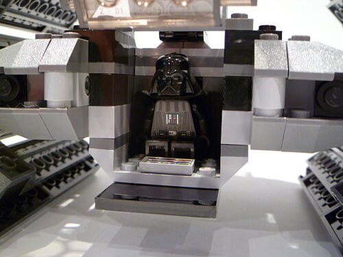 LEGO STAR WARS DARTH VADER'S TIE FIGHTER SET# 8017 RARE 100% COMPLETE GUARANTEE - Picture 10 of 13
