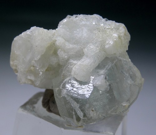 74 CARATS NATURAL GOSHENITE var BERYL AND CLEAVELANDITE AFGHANISTAN, (MIX-26),, - Imagen 16 de 17