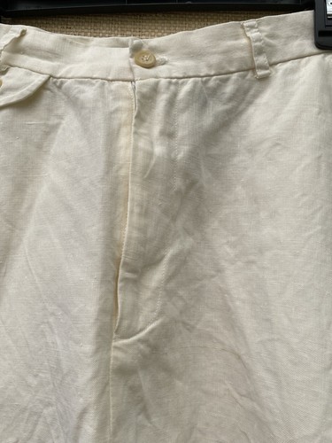Ralph Lauren Blue Label Skirt Vintage 12 100% Linen “guaranteed To Wrinkle” USA - Picture 6 of 14
