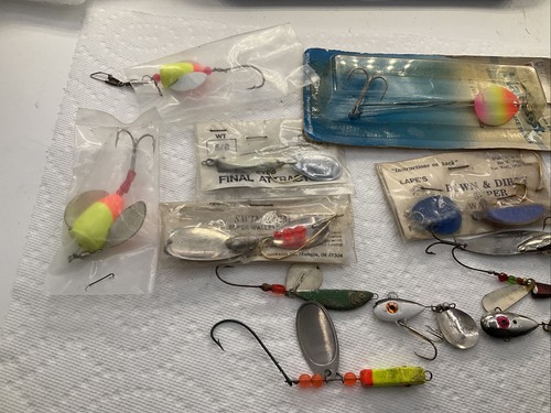 Lot Of Fishing Lures Manns Little George, Airex, Paul Bunyan Etc. - Picture 16 of 24