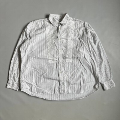 【vintage・美品】COMME des GARÇONS トップス Vintage Comme des Garcons Women Striped Button Up Shirt Size
