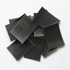 10x Violin Viola Bow Lapping Shaft Goat Thumb Leather Grip Pad 35*27mm Material