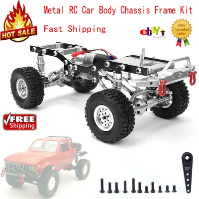 2pcs RC 1/16 Crawler Car Chassis For WPL B14 B24 Upgrade Parts Accessories 2pcs RC 1/16 Crawler Car Chassis For WPL B14 B24 Upgrade Parts Accessories