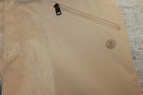 Bogner Pantaloni da Sci Uomo COEN CORD Pants Beige Marrone Taglia 50 L Nuovi - Foto 4 di 7