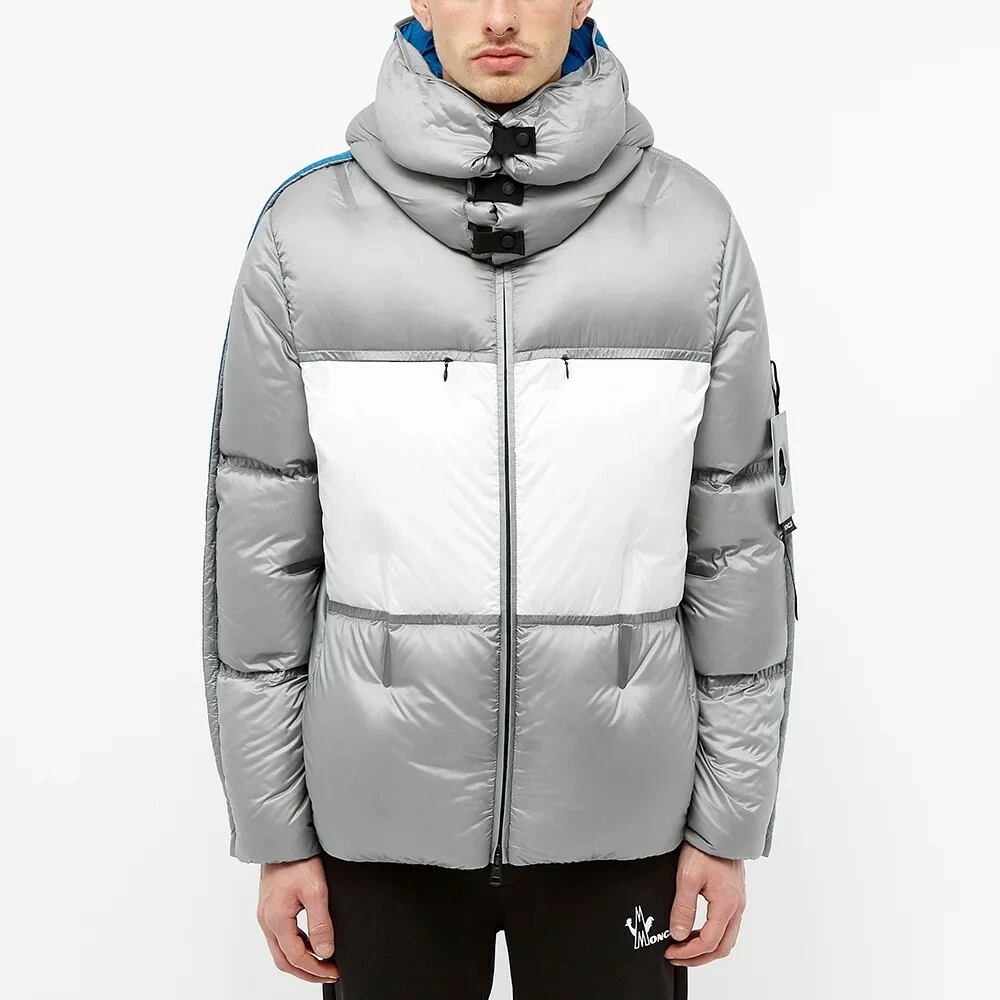 Moncler — NEW Men Blue Coolidge Giubbotto Jacket 5 Moncler Genius Craig Green sz 2 MEDIUM