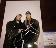Kevin Smith Jason Mewes Jay Silent Bob Clerks Mallrats Signed 8x10 Photo PSA