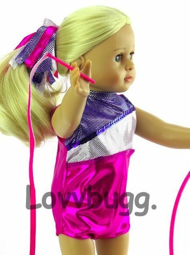 Gymnastics 4pc Set for American Girl 18" Doll Clothes FREESHIP ADDONS! LovvU! - Bild 2 von 12