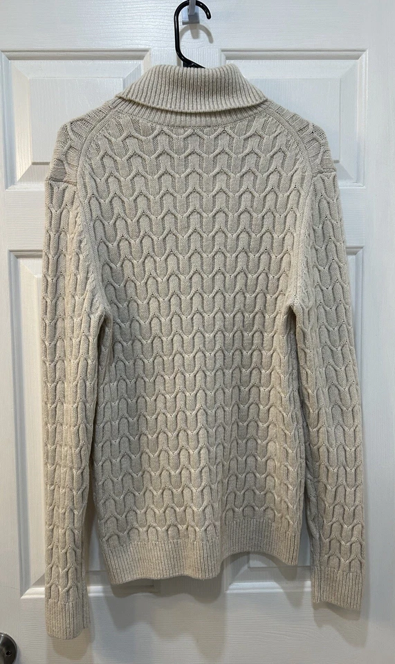 Suéter Pescador Tejido con Cable Mezcla de Lana ESprit Mujer Talla L Náutico Casa de Campo Playa Foto 2 de 4