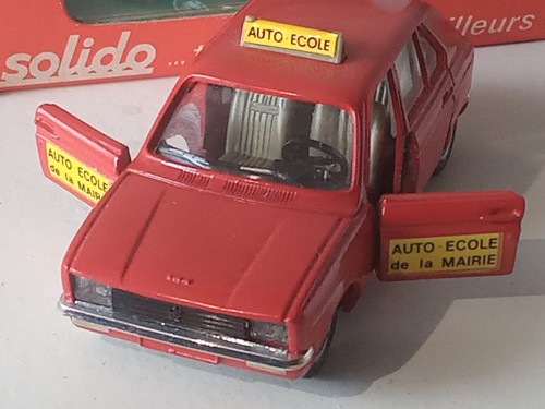 SOLIDO 1/43 #12 PEUGEOT 104 AUTO-ECOLE TRES BON ETAT EN BOITE ar - Imagen 6 de 9