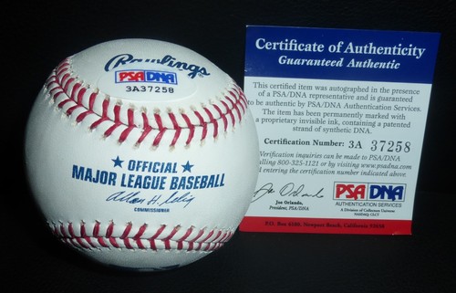Adrian Gonzalez Signed Official Major League Baseball PSA/DNA COA Padres Auto 58 - Picture 8 of 24