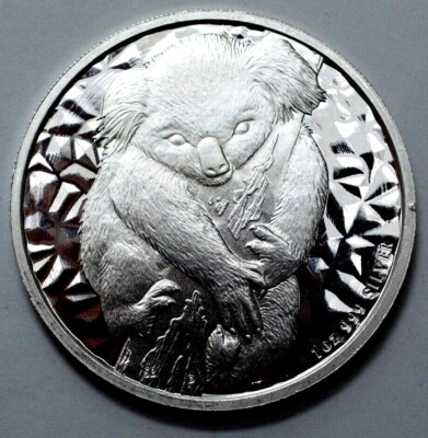 2007 Australia 1 oz Silver Koala BU Perth Mint Rare Low Mintage