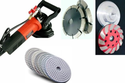 5 Inch Wet Polisher Wall Chaser slotting machine granite concrete grout remover