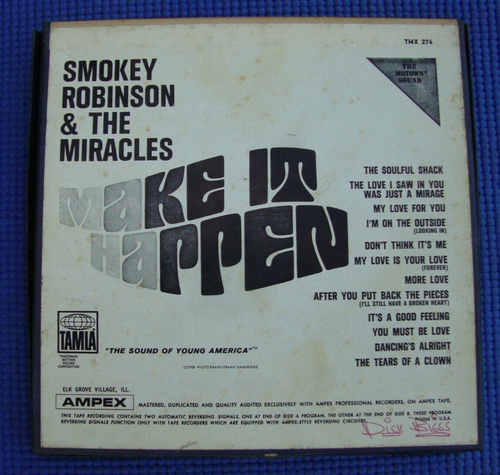 Smokey Robinson & The Miracles Make It Happen Reel - 3 3/4 IPS, 4 Spuren - getestet - Bild 3 von 3
