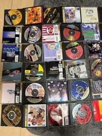 SEGA MEGA-CD Shining Force SATURN SS Virtua Fighter etc. Set of 23 Games JP F/S
