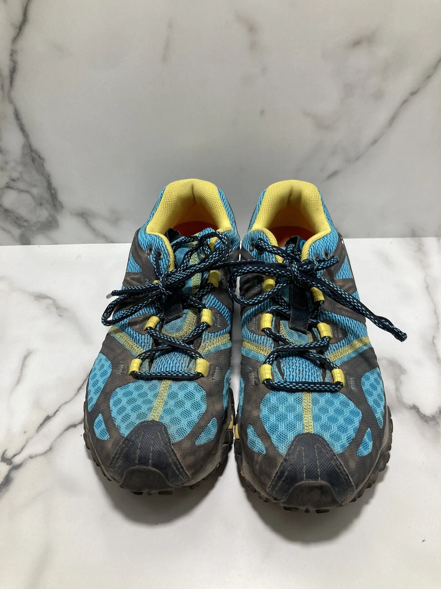 Merrell Women s Grassbow Air Trail Running Shoes 6.5 Blue Navy Hiking J24372