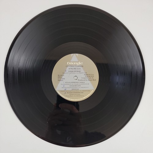 Cynthia Clawson It Was His Love Original 1979 Press TR-116-LP VG+ ULTRASONIC CLN - Picture 15 of 24