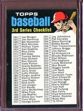 1971 Topps 206 Checklist 3 EX #D140803