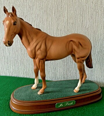 ROYAL DOULTON HORSE RACEHORSE MR FRISK No. DA 190 KASTANIE MATT PERFEKT