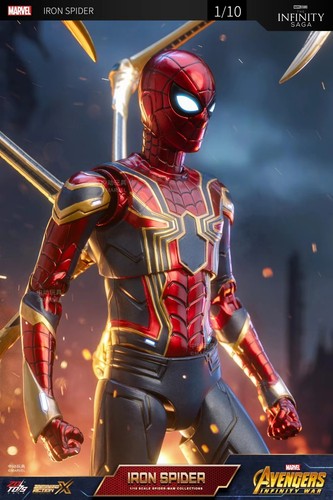ZD Toy Marvel Iron Spider 2.0 The Avengers Modell Spielzeug Sammlung Actionfiguren - Bild 14 von 17