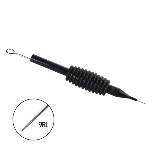 Agujas desechables para tatuaje esterilizadas tubo de 3/4" 19 mm con punta de agarre RL/RS/F/M1 - Imagen 17 de 39