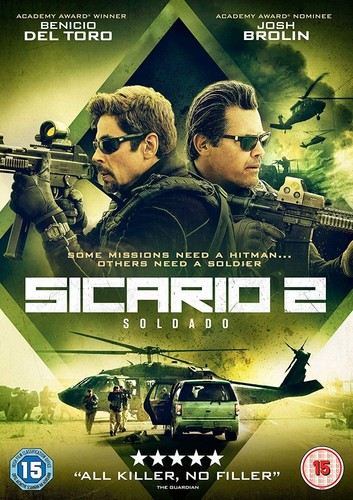 Sicario 2 - Soldado [DVD] [2018] New Sealed - Benicio Del Toro, Josh Brolin - Bild 2 von 2