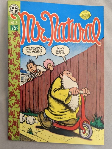 Three underground comics. Freak Brothers (fair), Mr. Natural #2, Zap Comix #3 - Picture 2 of 8