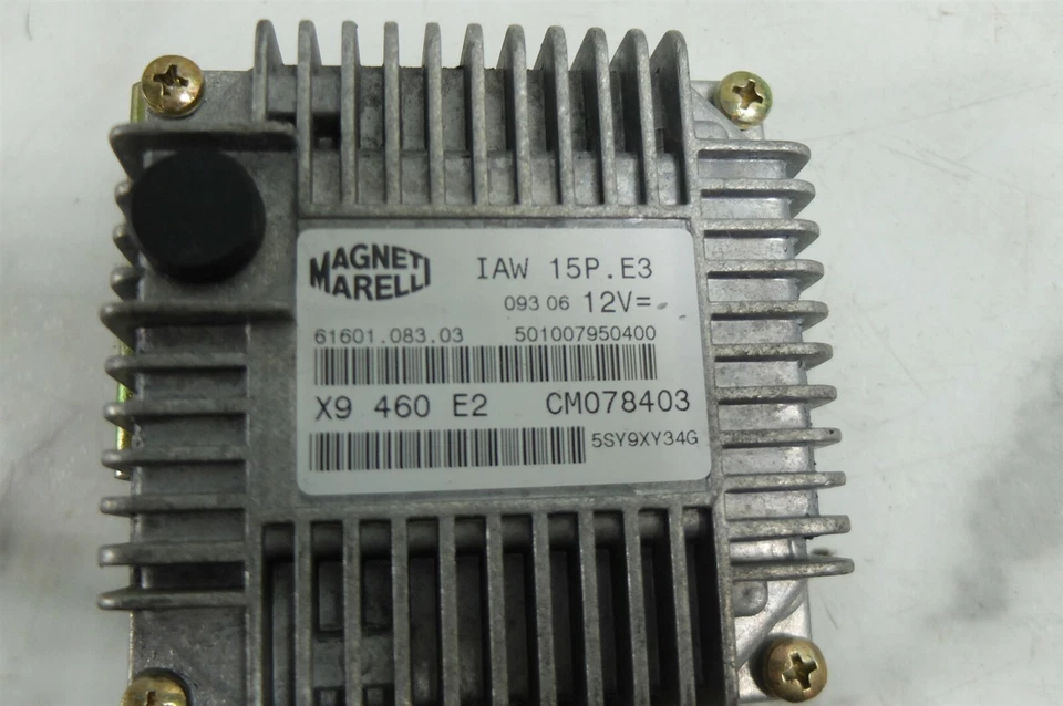 07 Piaggio X9 Evolution 500 IE Scooter ignition igniter CDI box ECU computer - Image 2 of 3