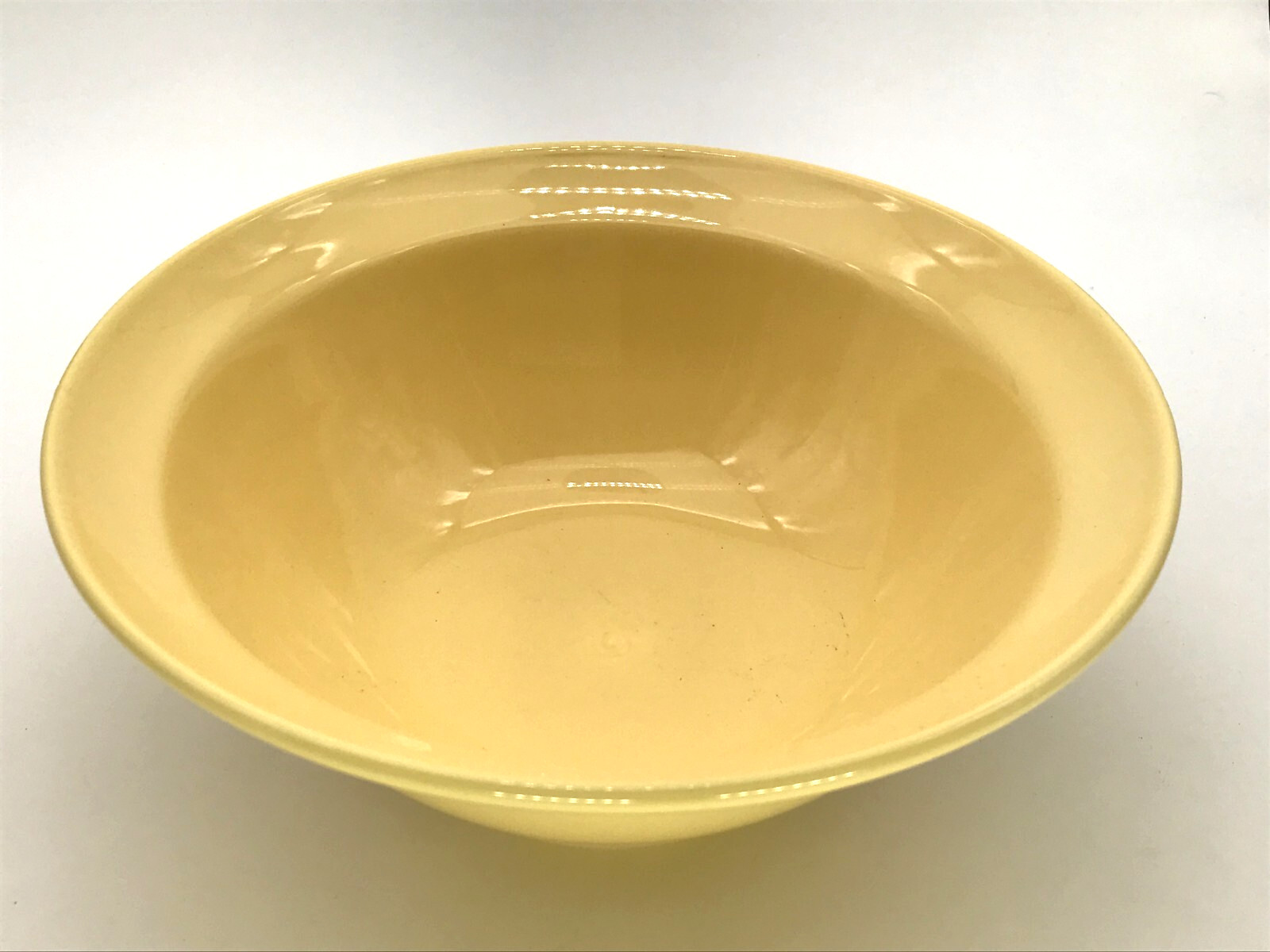 Large 12 In. Serving Pasta Salad Bowl La Primula Made in Italy Yellow