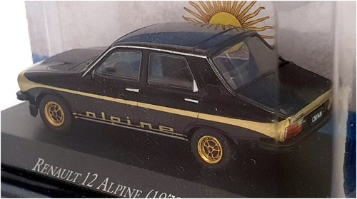 Altaya 1/43 Scale Diecast 23524D - 1978 Renault Alpine - Black/Gold - Picture 2 of 4