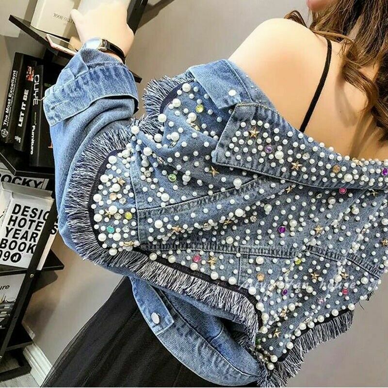 Cappotto jeans donna 2025