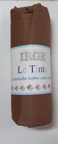 Lenzuola sotto con angoli Irge singolo o matrimoniale o coppia federe in cotone - Foto 27 di 28