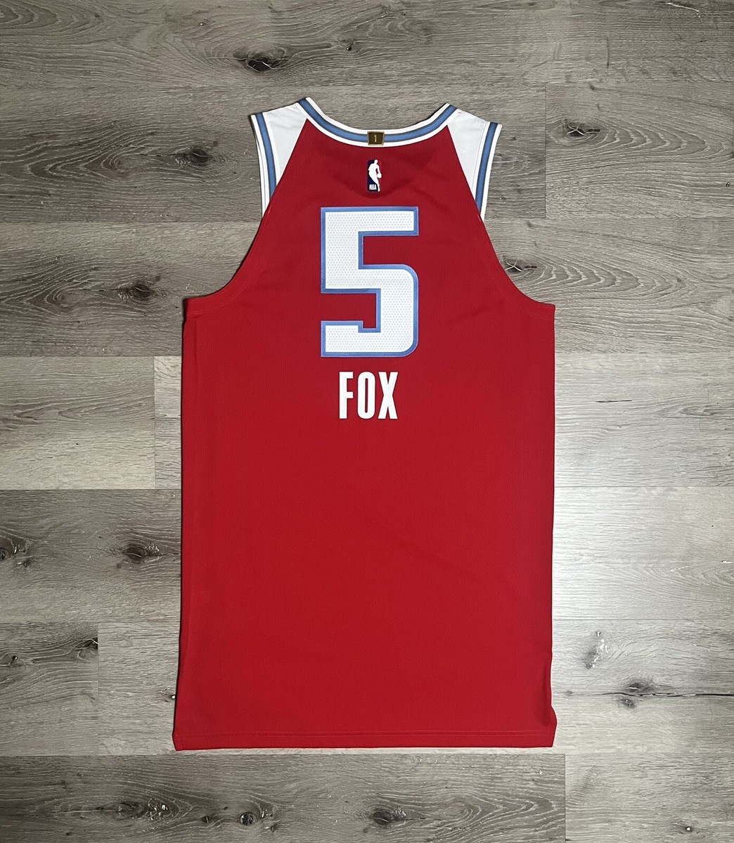 Nike Sacramento Kings Jersey De'Aaron Fox Authentic NBA City