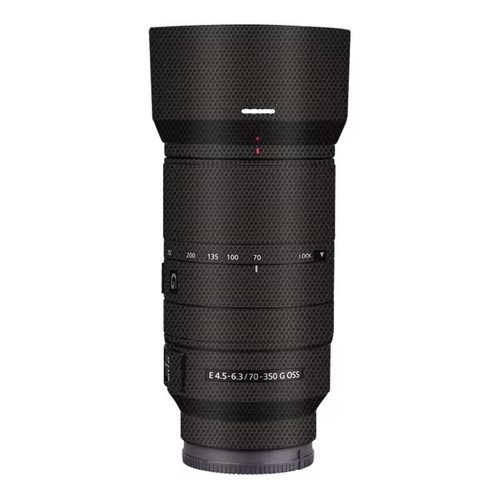 Para Sony E 70-350mm F4.5-6.3 G Calcomanía Recubrimiento Lente Cámara Adhesivo Vinilo Envolvente Película - Imagen 9 de 21