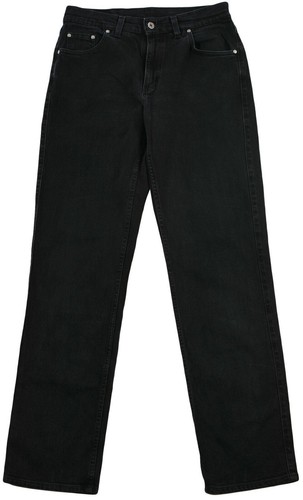 Pantalones de mezclilla para hombre Mustang informales negros de algodón con bolsillo y botón cremallera talla 31/34 GENUINOS - Imagen 2 de 11