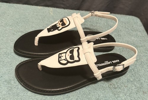 Karl Lagerfeld Damen Designer Soterios Sandale Größe 11M neu ohne Karton - Bild 2 von 5